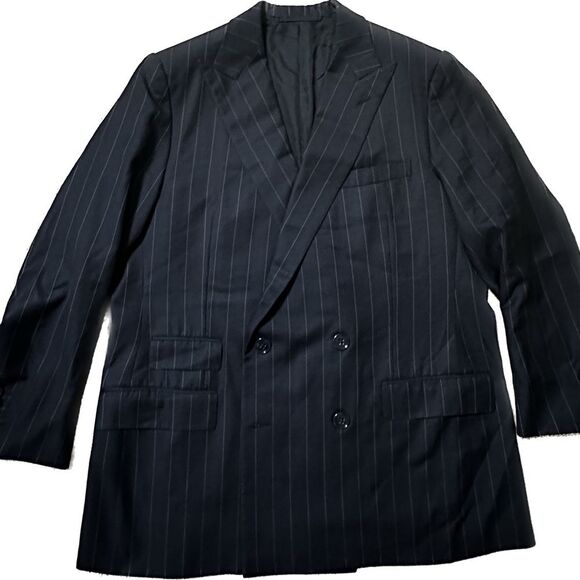 Ralph Lauren Purple Label Double Breast Custom with Surgeons Cuffs - Picture 1 of 14